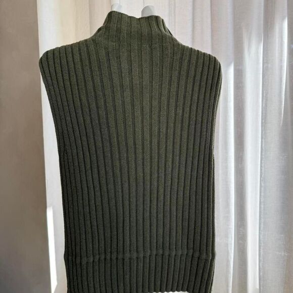 Marsh landing 100% Cotton Vintage 90's Sweater Vest - Picture 5 of 10